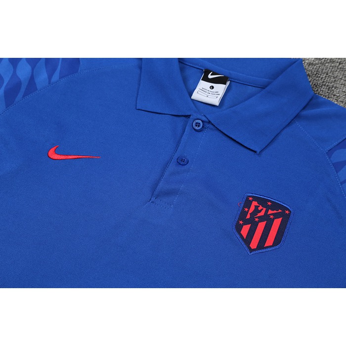 Camiseta Polo del Atletico Madrid 2022-2023 Azul - Haga un click en la imagen para cerrar